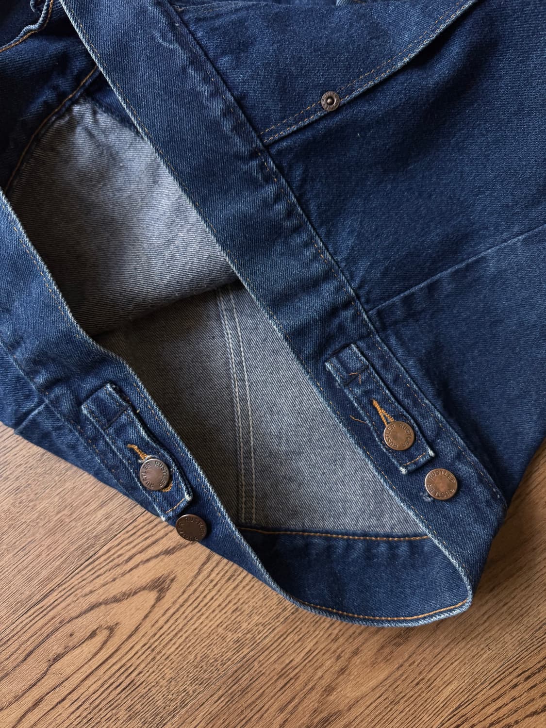 [M]RUSTLER by 랭글러 데님 트러커 자켓 상품이미지6