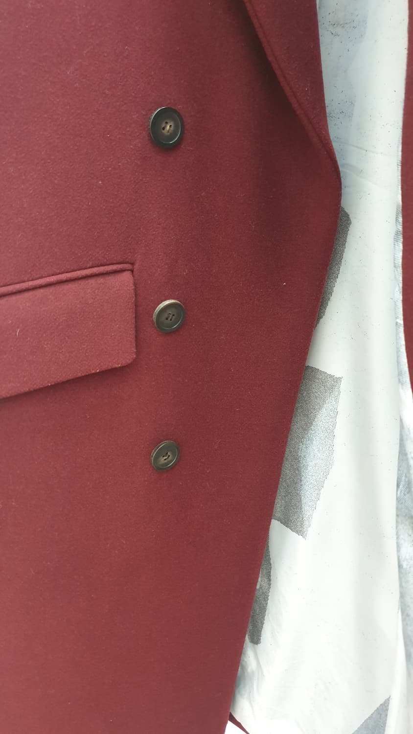 우영미 오버핏 와인코트 48 상품이미지3