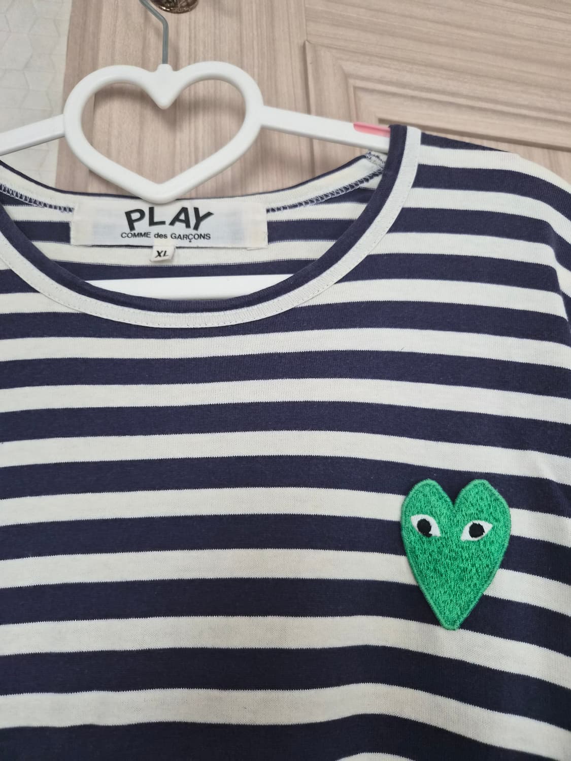 꼼데가르송 스트라이프 긴팔티 XL 상품이미지3