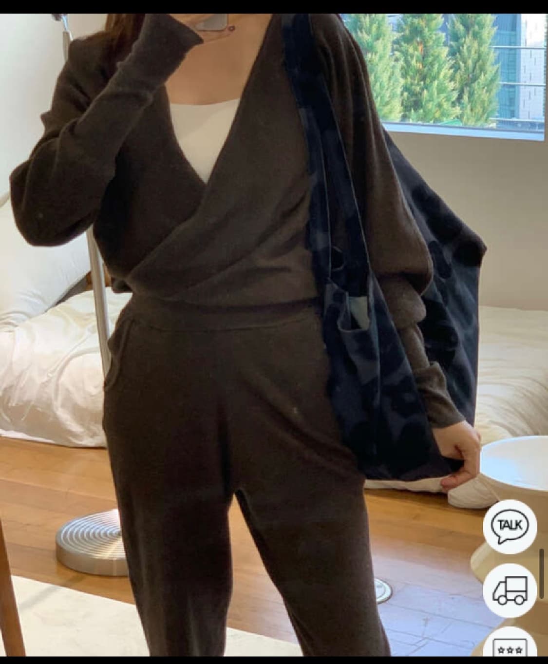 새상품 avoam 아보엠 니트 점프수트 상품이미지5