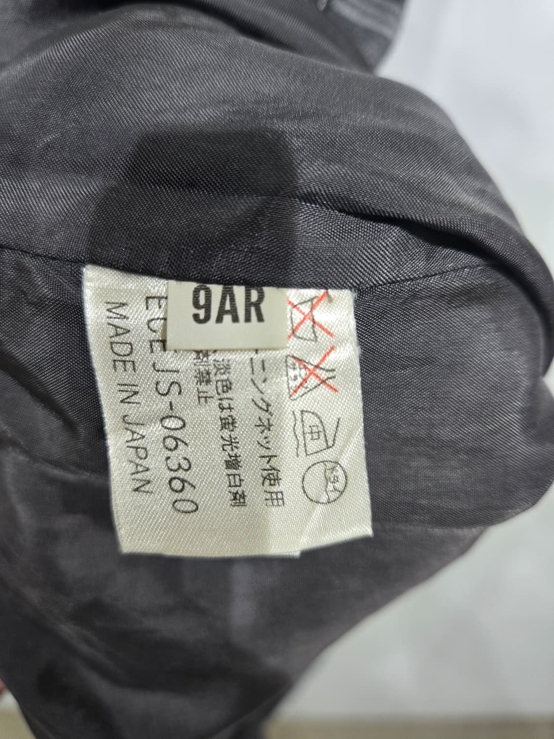 꾸레쥬 체크 패턴 반팔 원피스 그레이 상품이미지6