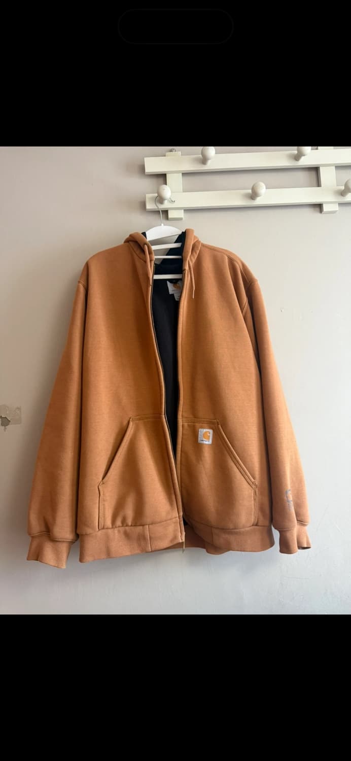 칼하트 써멀 후드집업 M 브라운 상품이미지1