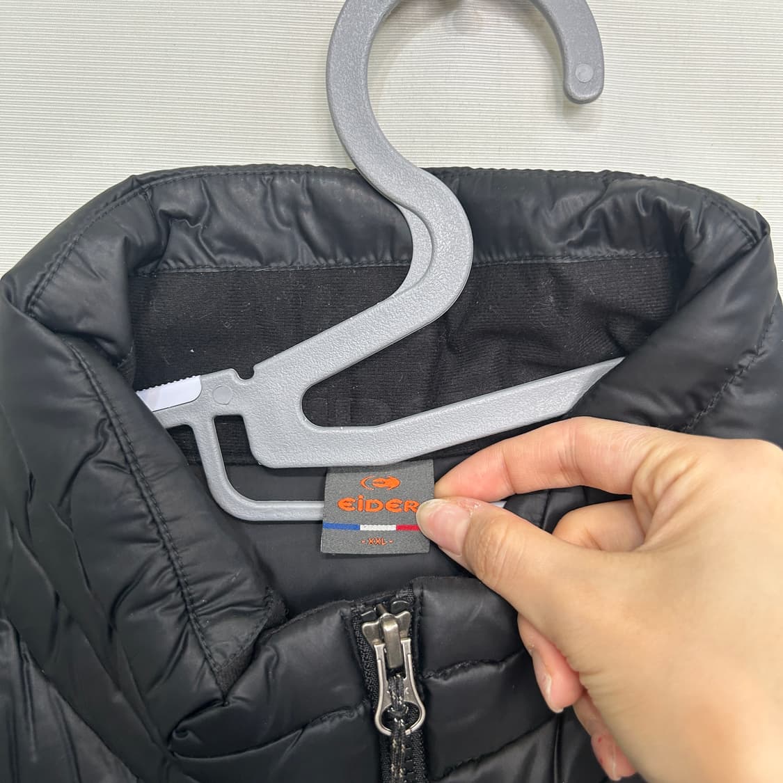 아이더 남성 거위털 경량패딩 110 상품이미지2