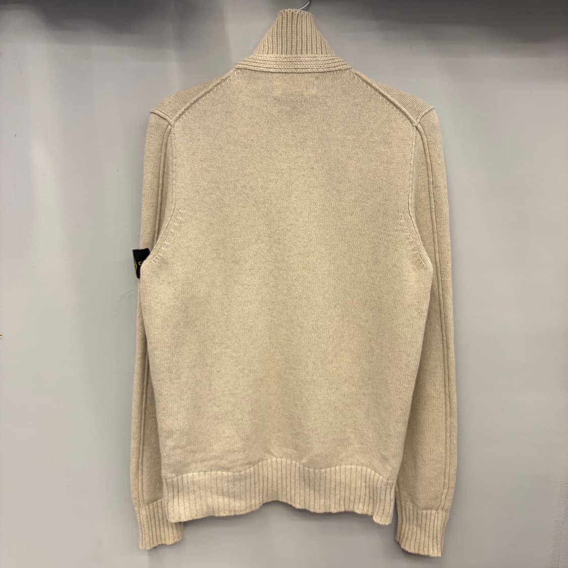 스톤아일랜드 아이보리 니트 가디건 자켓 L 상품이미지4