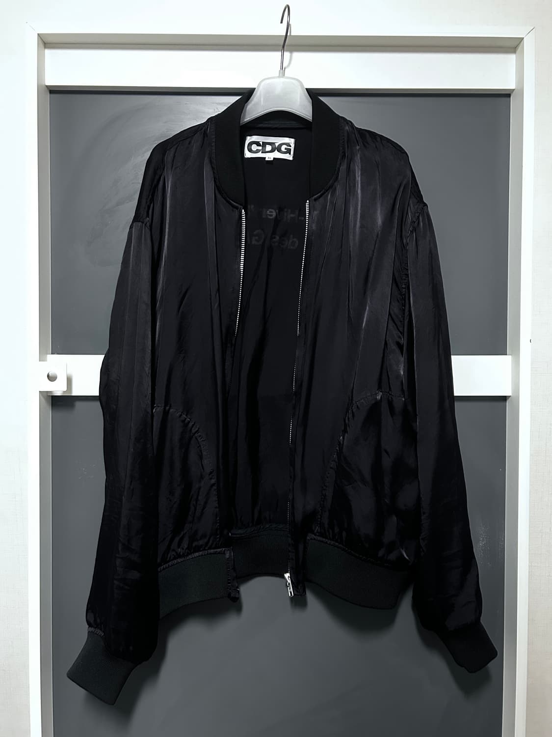 꼼데가르송 84-85 스태프 블루종 블랙 상품이미지2