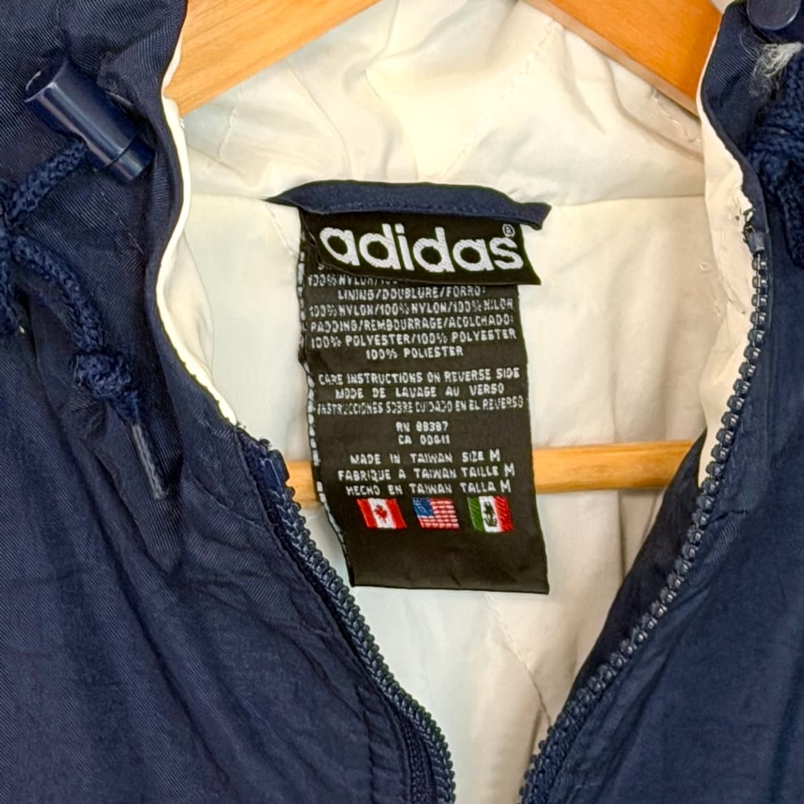 00's 아디다스 올드스쿨 점퍼 상품이미지3