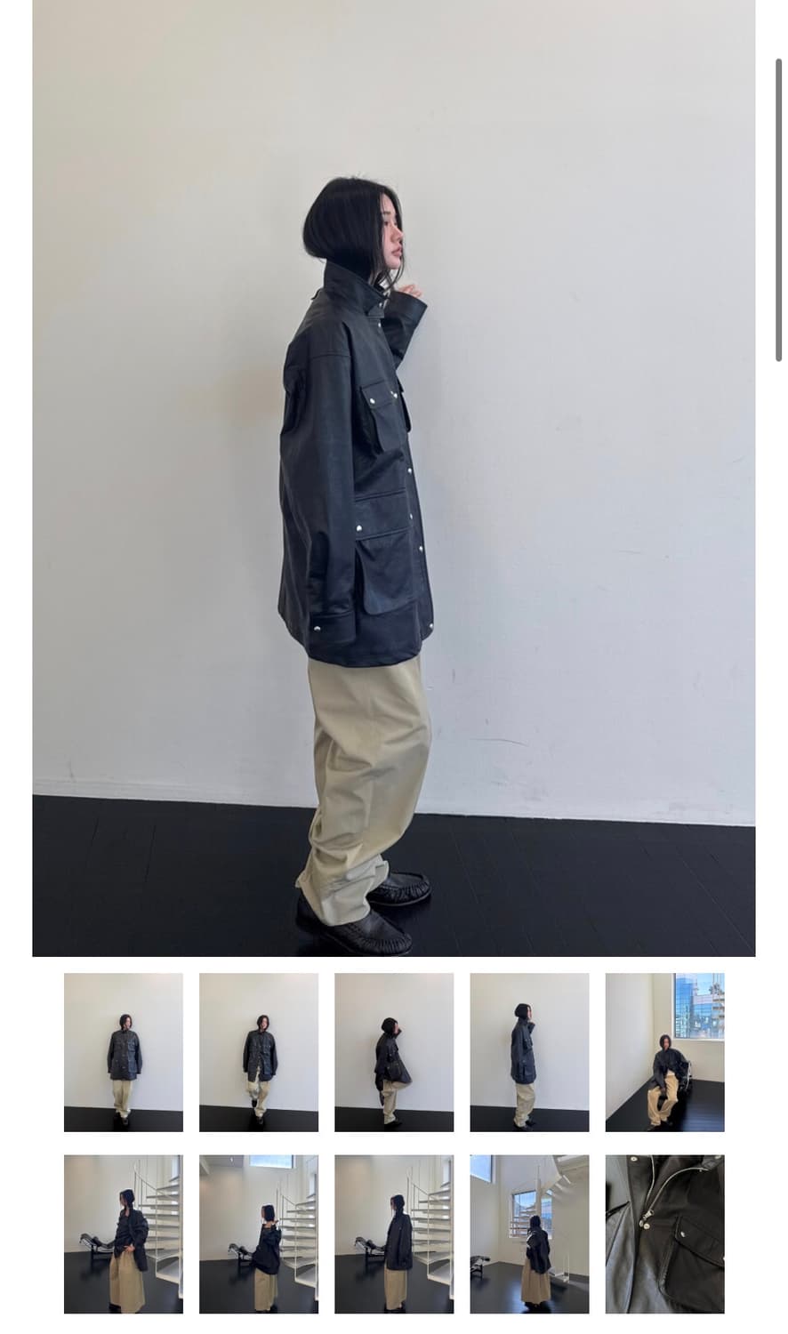 Bal-ance, Faux leather jacket 상품이미지1