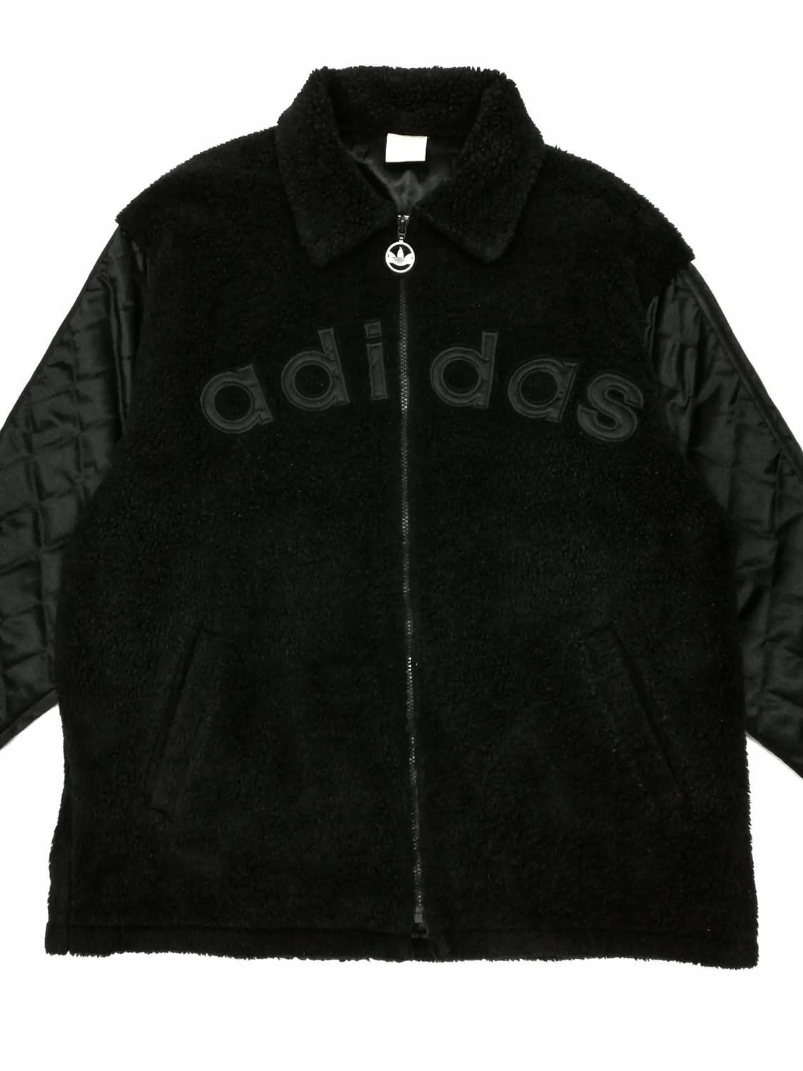 아디디스x데상트 90s 누빔 퀼팅 후리스 빈티지 자켓 상품이미지1