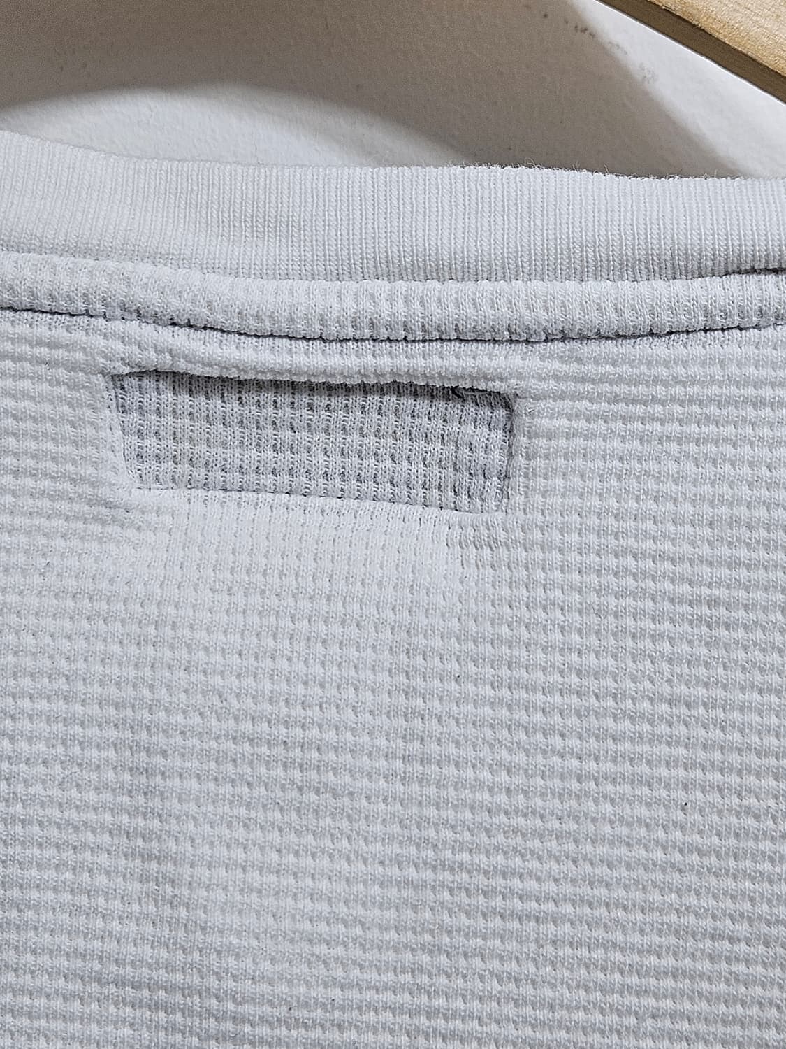 폴로랄프로렌 화이트 와플 긴팔티 XL 상품이미지7