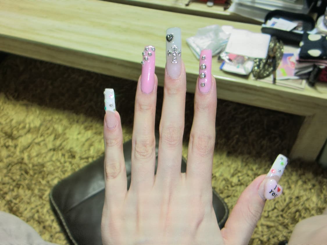 카시오 엑슬림 z2000 핑크 작례O 상품이미지8