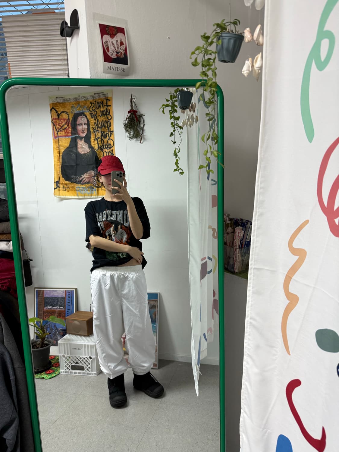 White jogger pants  상품이미지5