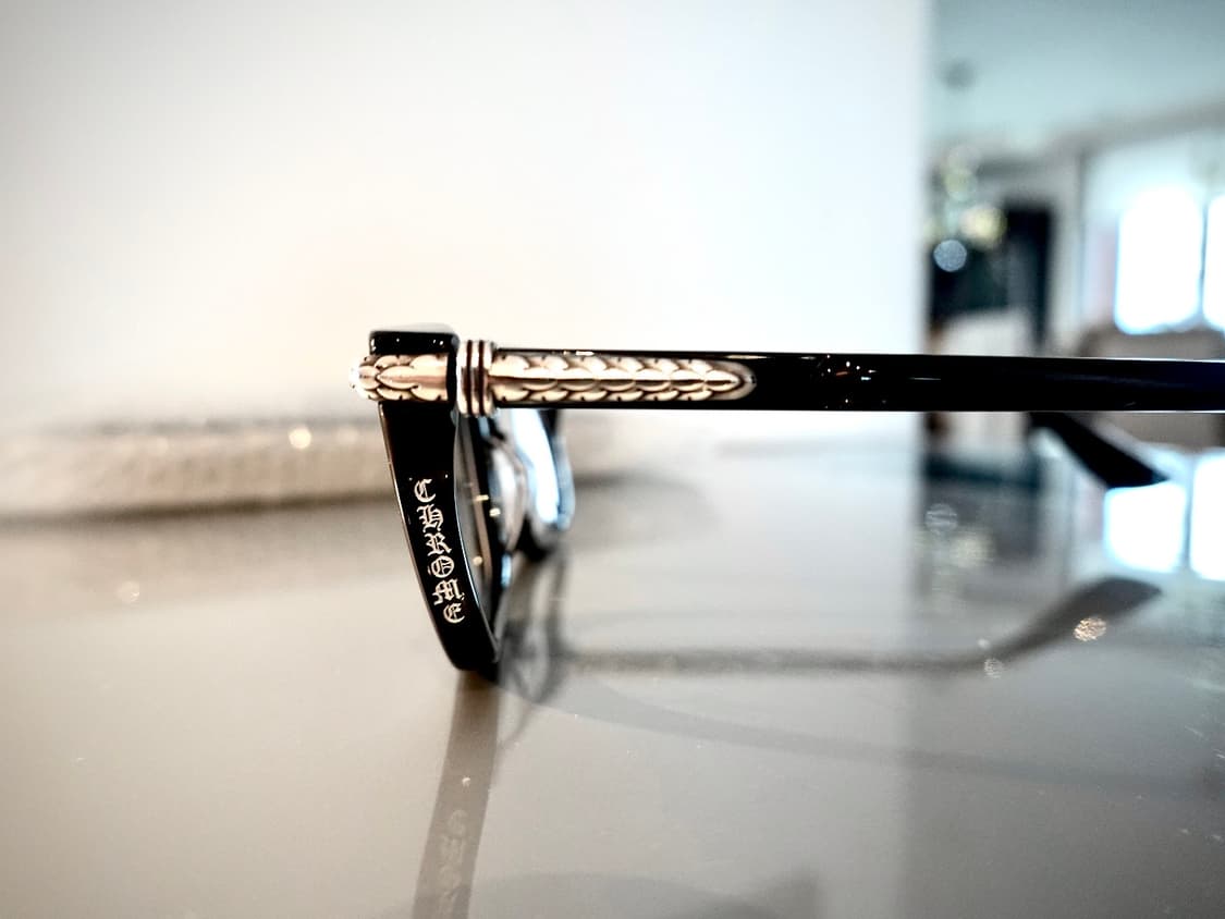 크롬하츠 리틀딩거 블랙/실버 안경 상품이미지3