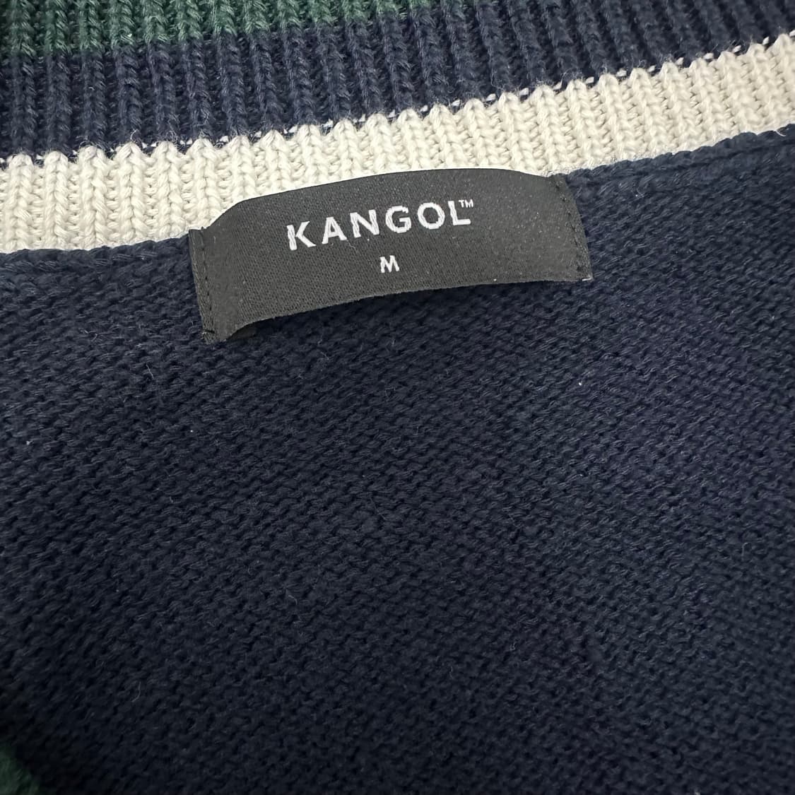 KANGOL 캉골 여성 니트 조끼 M 상품이미지3