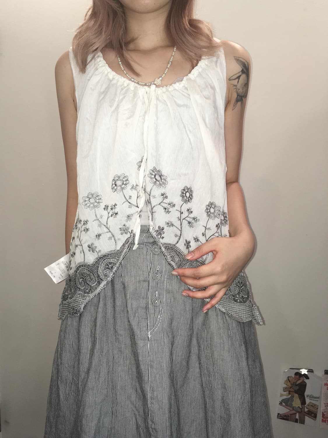 jpn vintage 모리 바선생 슬리브리스 상품이미지1