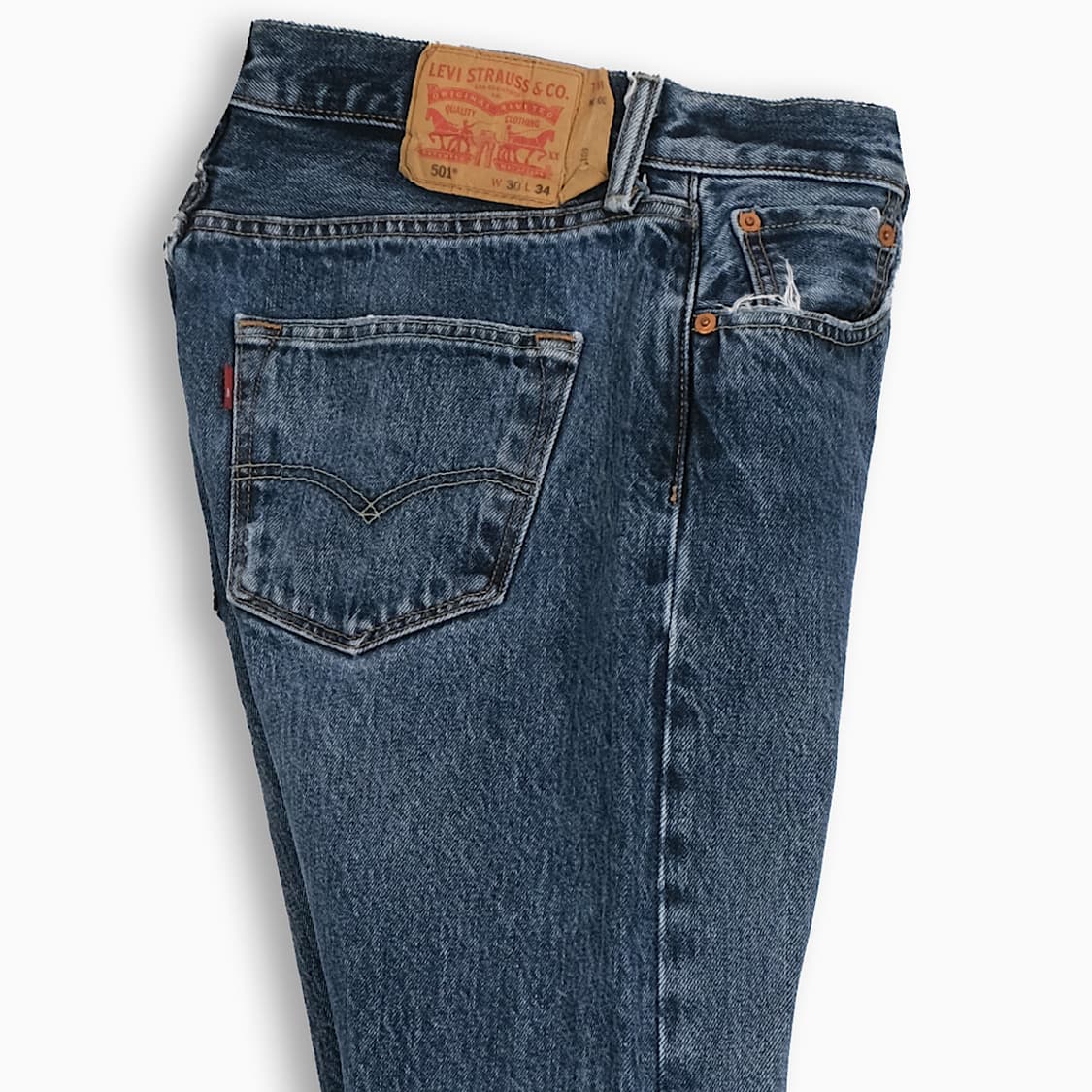 빈티지 리바이스 501 진청 29 인치 LV50130229 상품이미지5