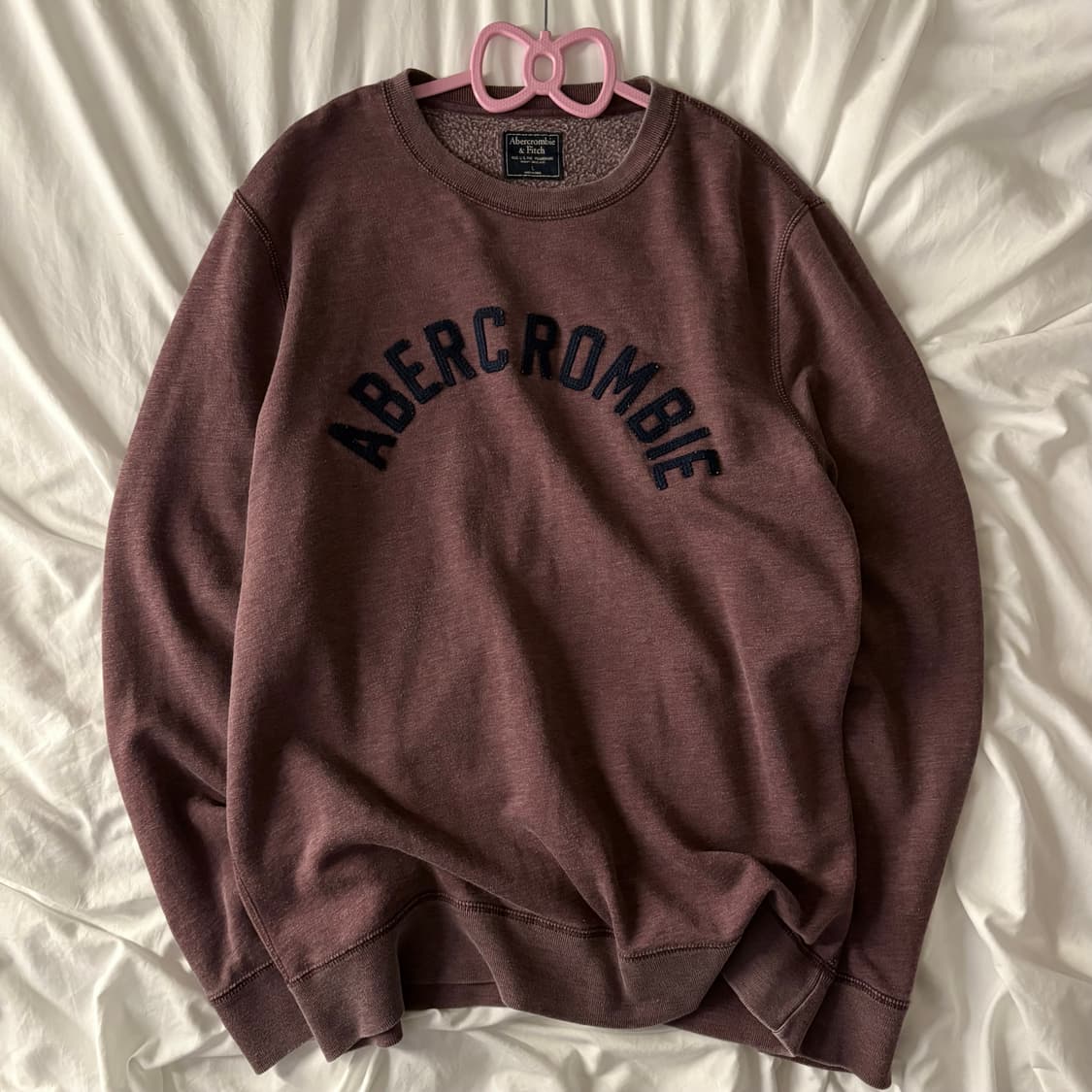 아베크롬비 로즈브라운 맨투맨 상품이미지2