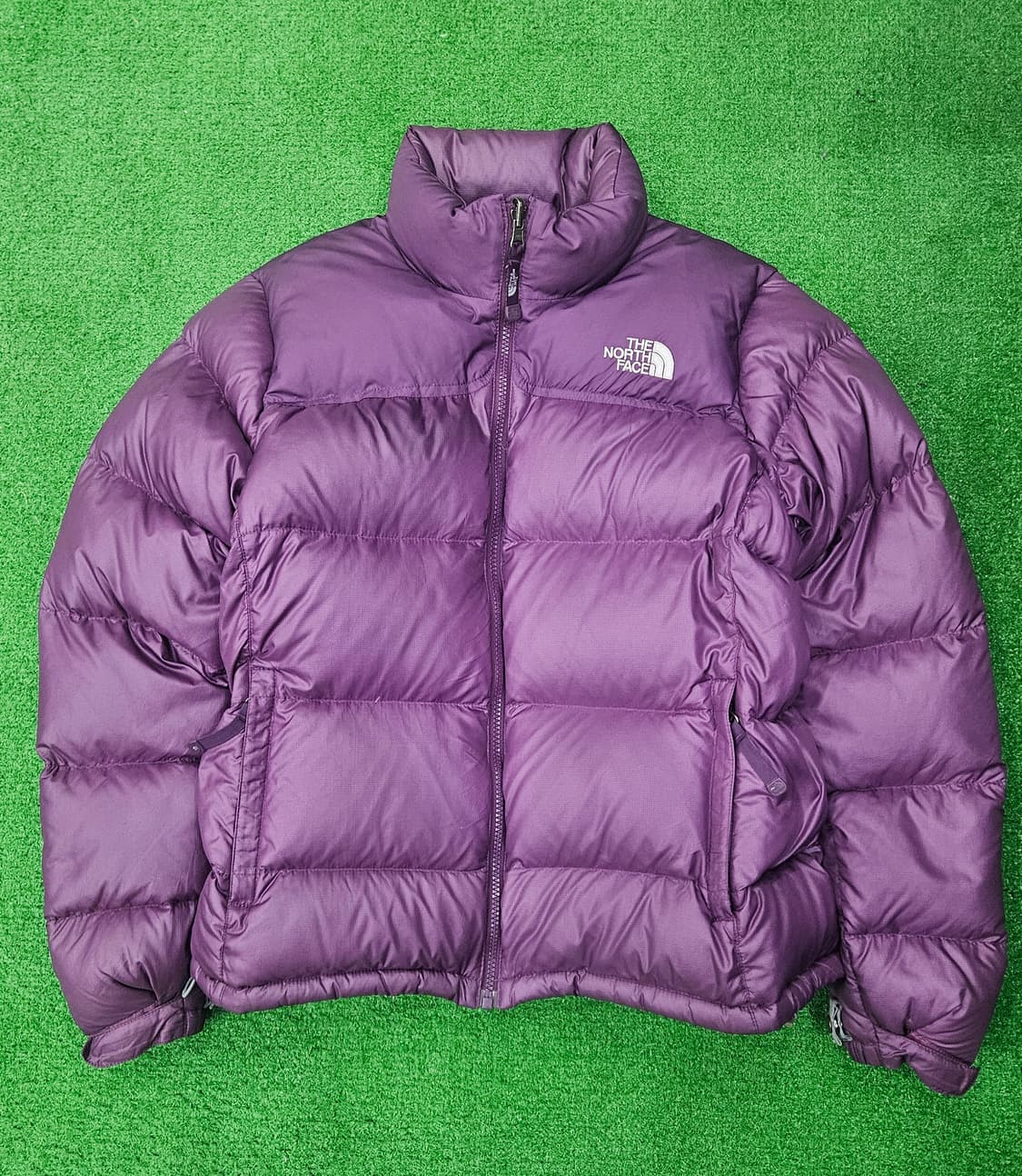 노스페이스 퍼플 눕시 700필 여성 구스패딩 M 상품이미지1