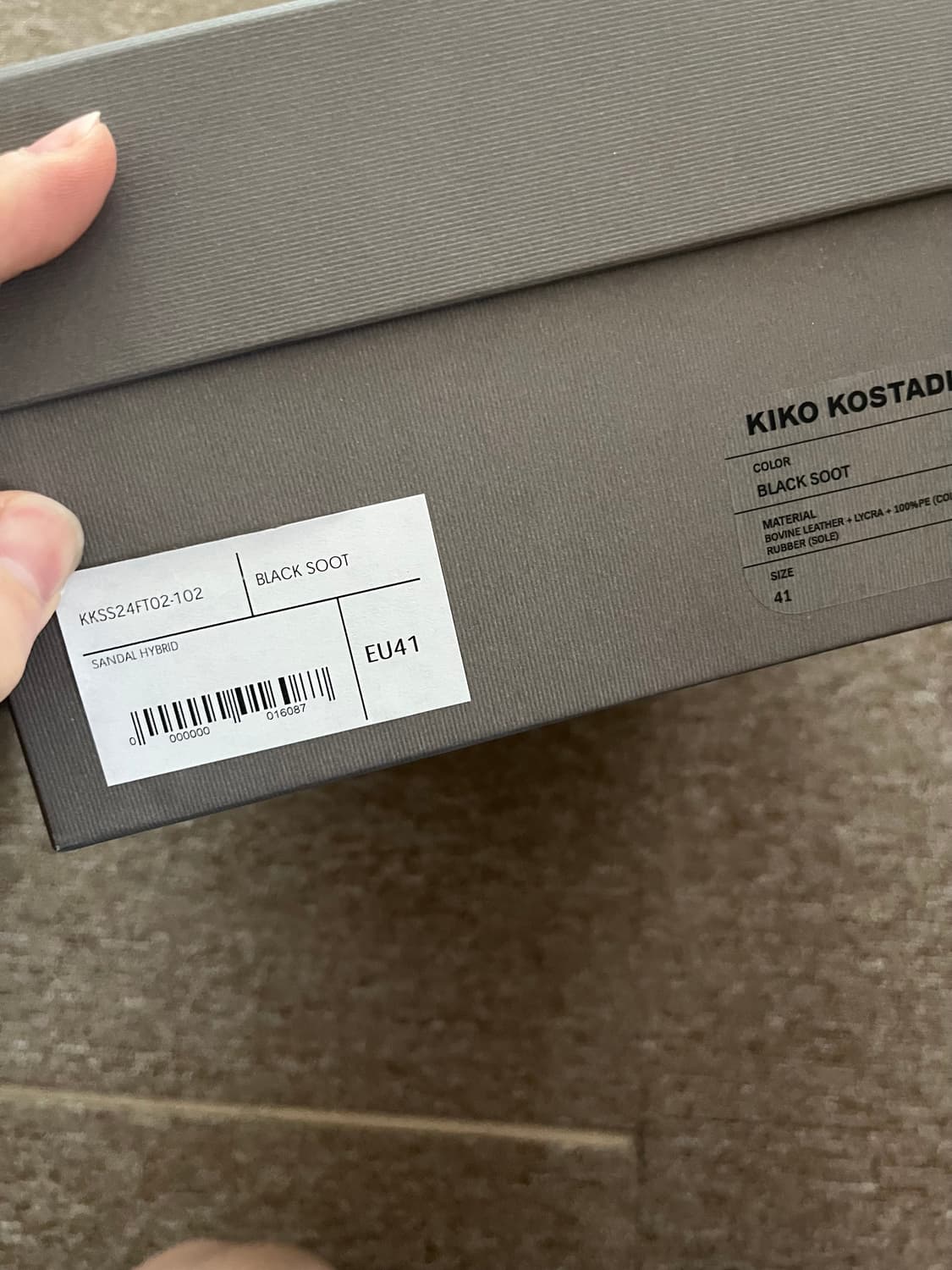 (41) 키코 코스타디노브 톤킨 하이브리드 샌들 상품이미지4