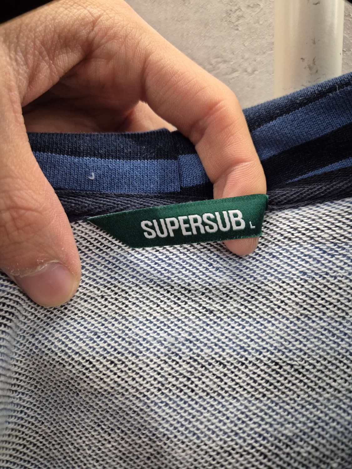 SUPERSUB 블랙&블루 스프라이트 후드집업 상품이미지5
