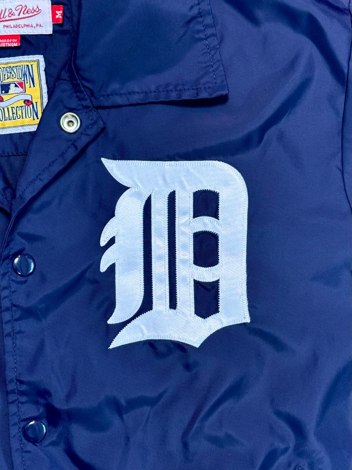 미첼 앤 네스 디트로이트 타이거즈 나일론 코치자켓 상품이미지8