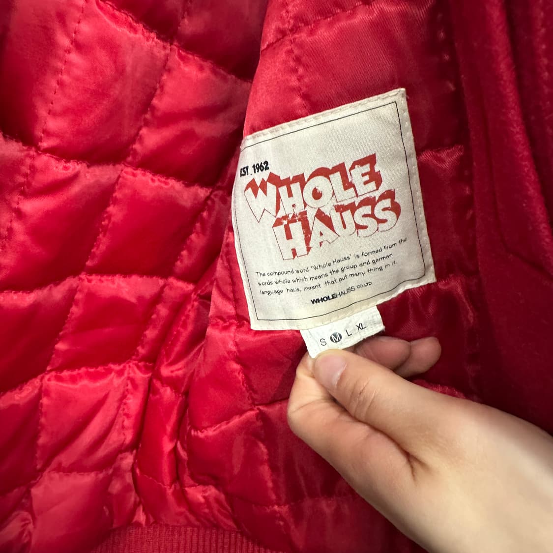 홀하우스 가가멜 바시티 자켓 상품이미지5