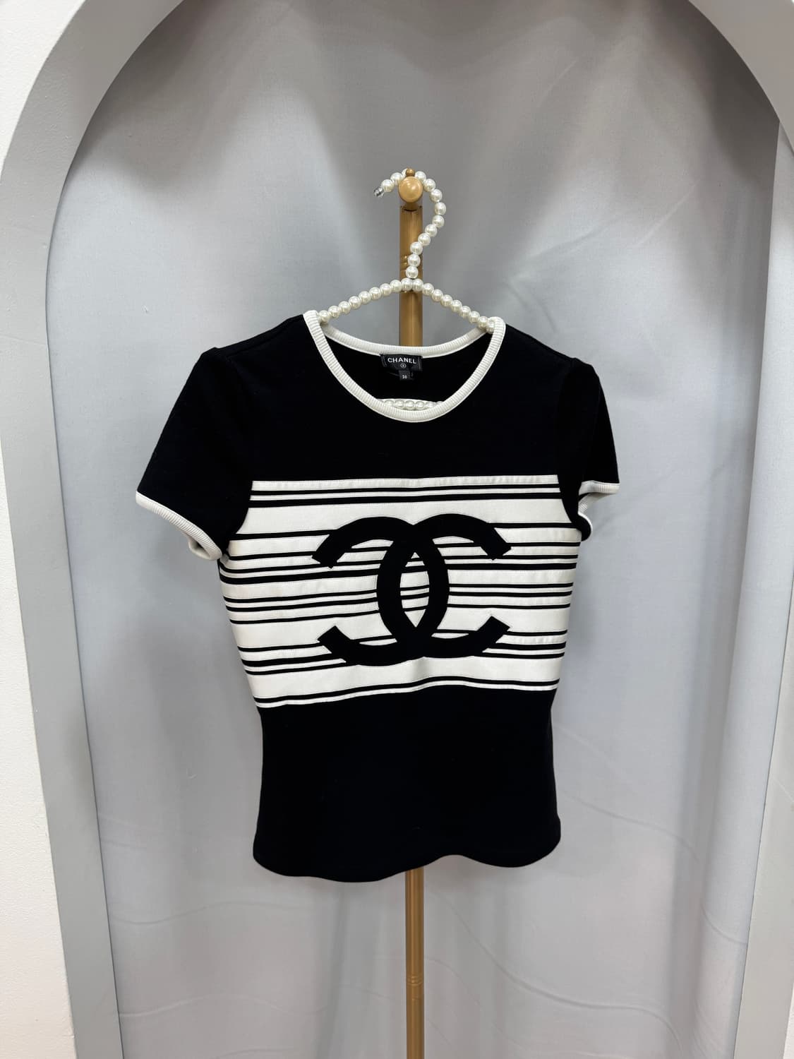 샤넬 반팔티 36사이즈  상품이미지1