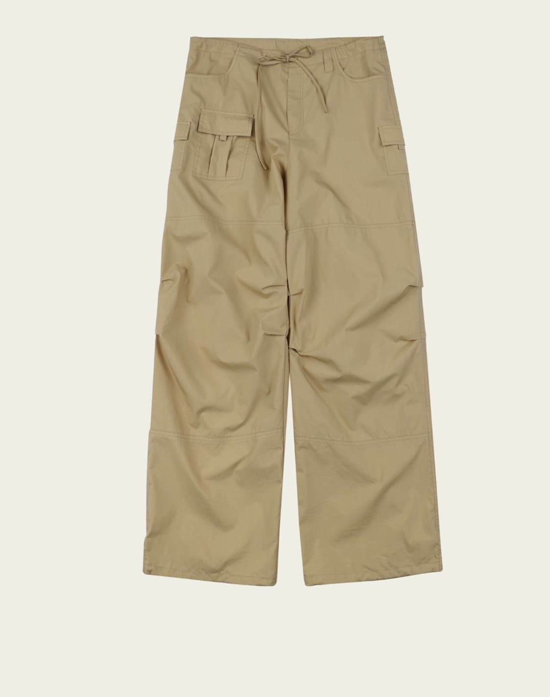 리본빛 Nomad Cargo Pants - Beige 상품이미지1