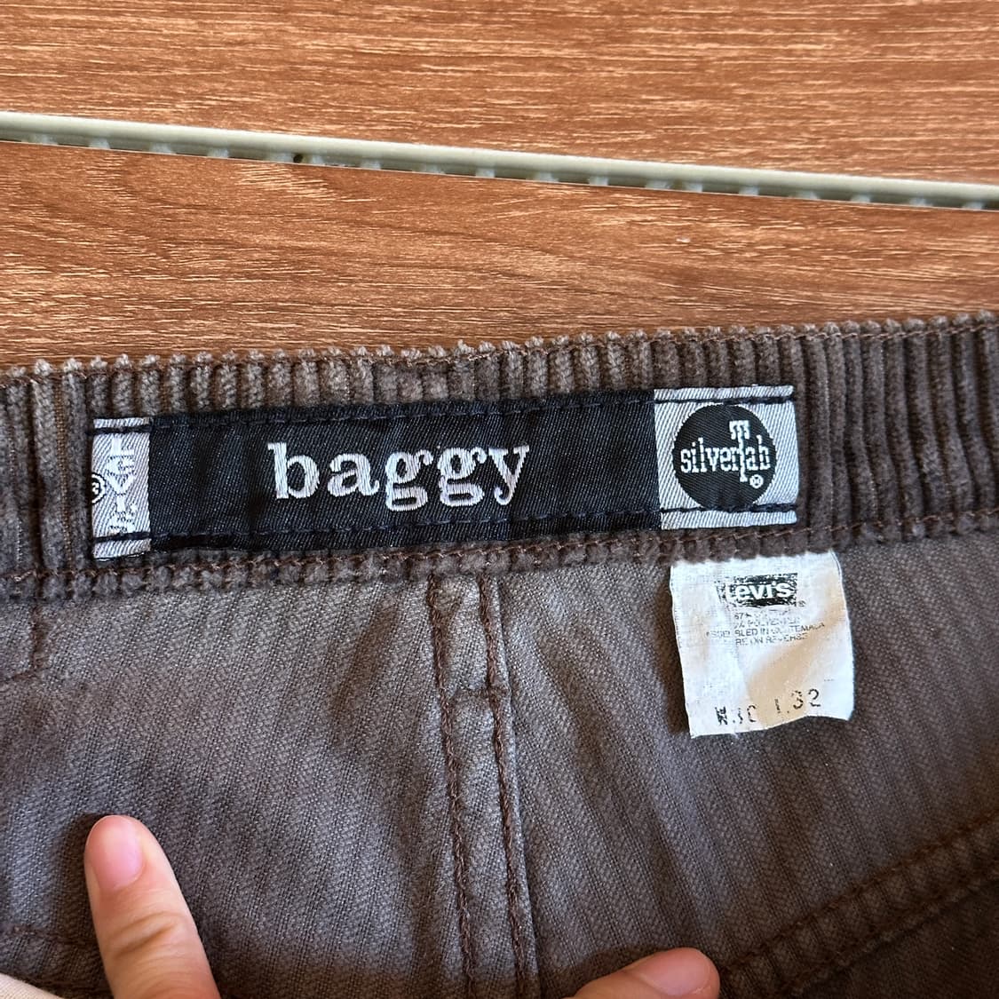 90’s Levi’s sivertab corduroy pants 상품이미지7