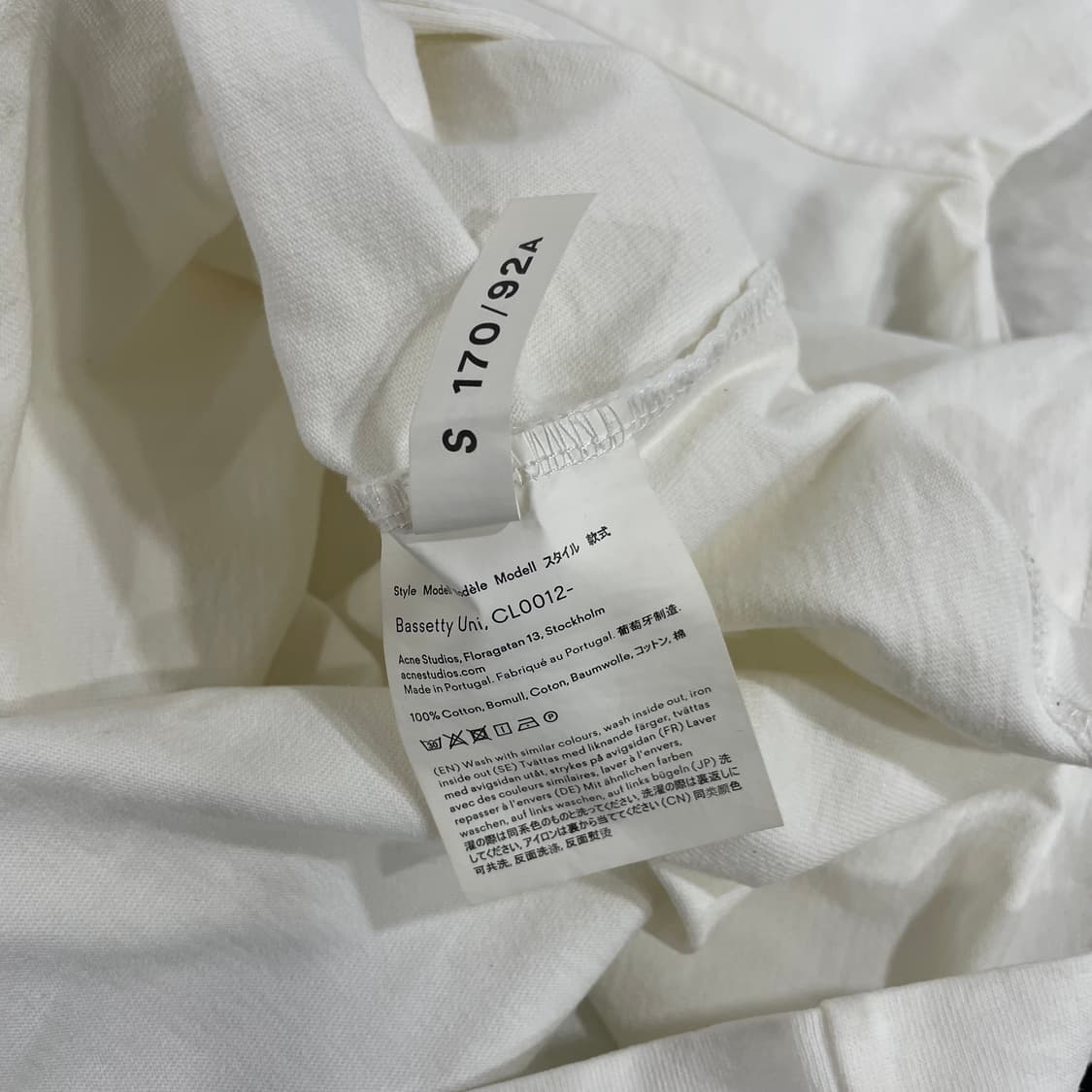 아크네스튜디오 반팔 티셔츠 S 상품이미지3