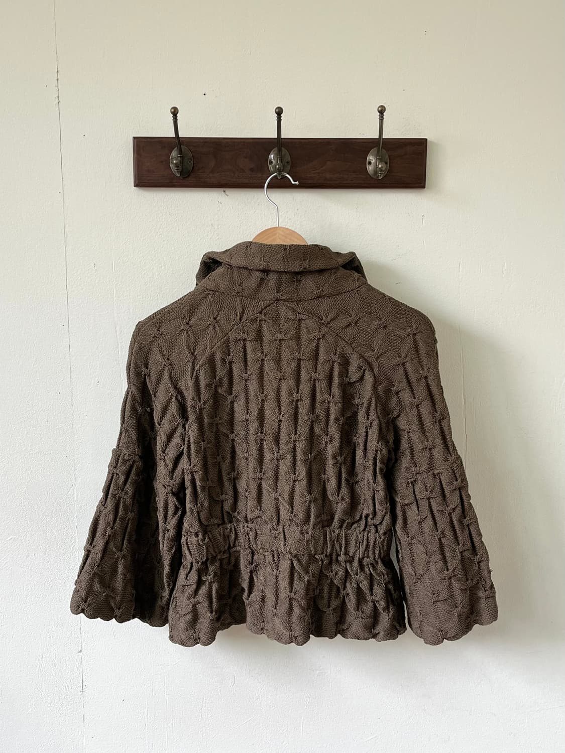 EPOCA 브라운 후크 자켓 상품이미지3