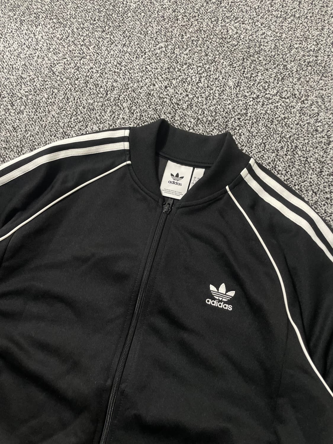 빈티지9. 아디다스 신형 슈퍼스타 파이어버드 져지 트랙탑 블랙 상품이미지2