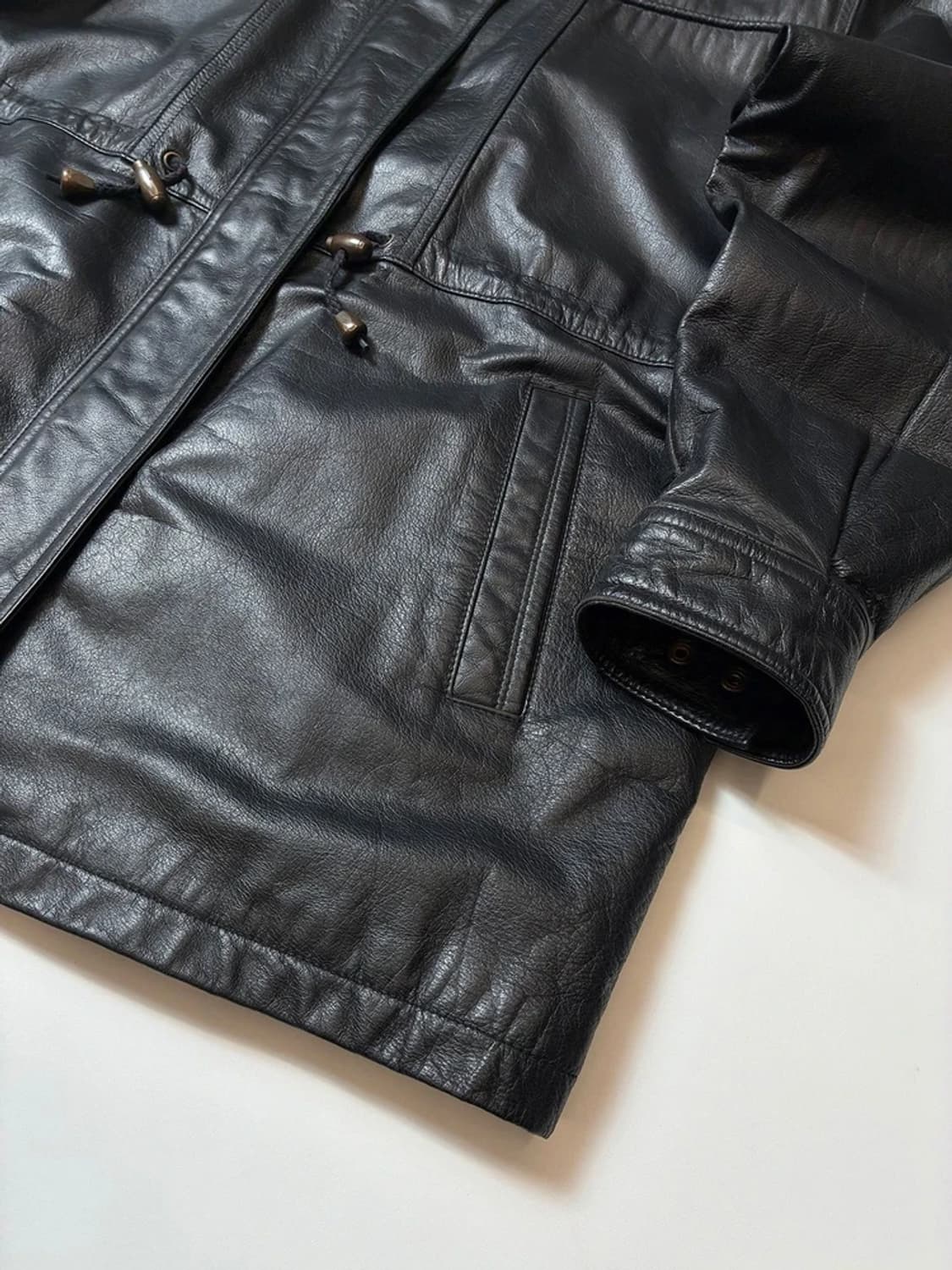 OTT 90's 하프 소가죽 자켓 PN8177 상품이미지4