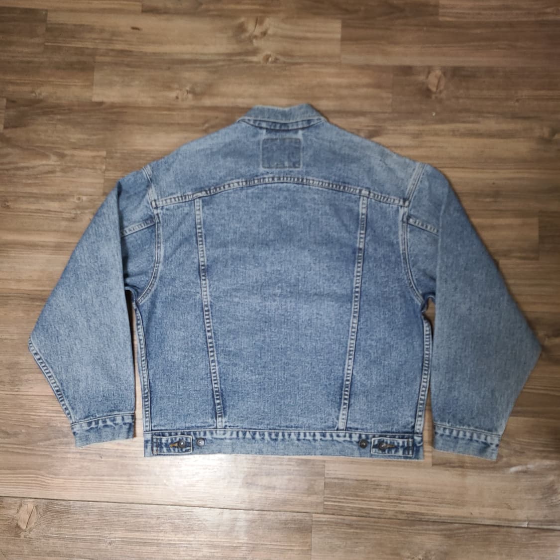 (XL XXL) 90s 리바이스 빈티지 70507 데님 트러커 청 자켓 상품이미지6