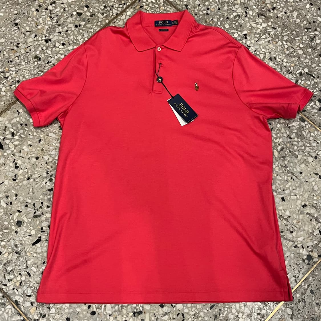 POLO 폴로 랄프로렌 반팔 카라티 (레드)  상품이미지6