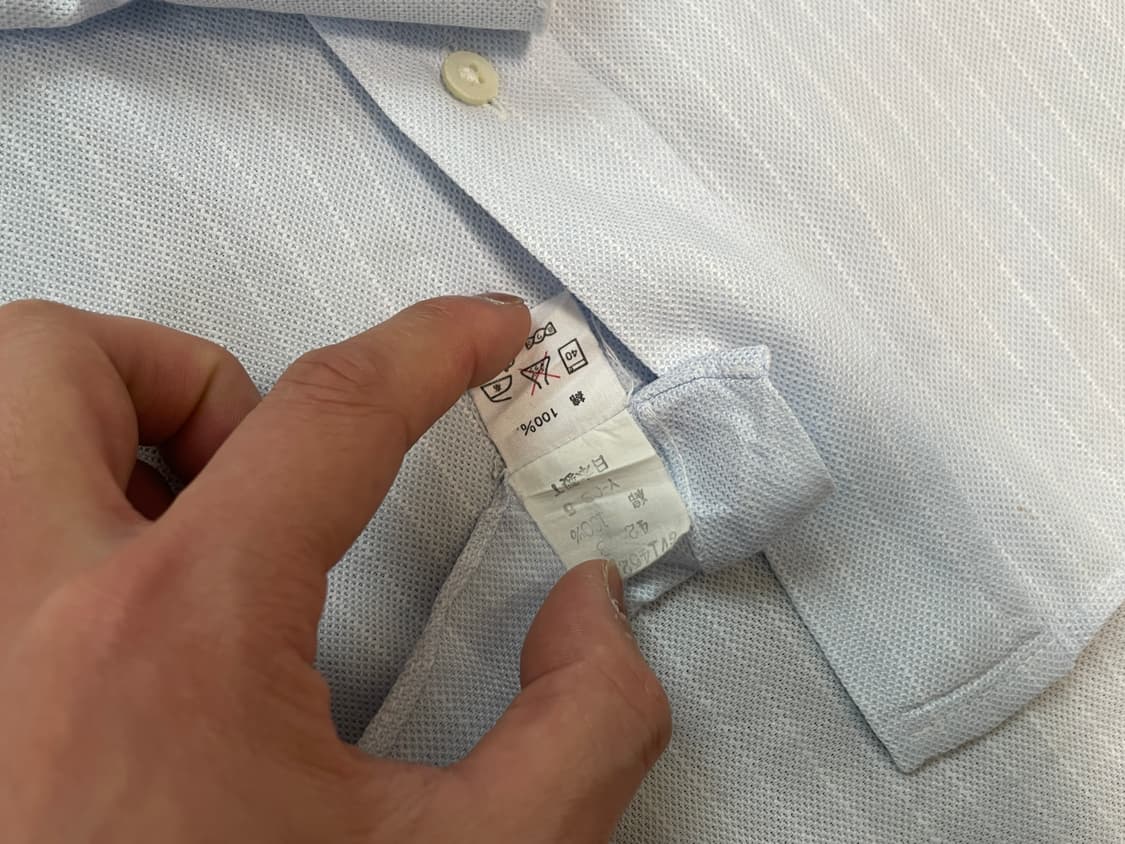 지방시 스카이블루 스트라이프 비즈니스 셔츠  J03647 상품이미지7