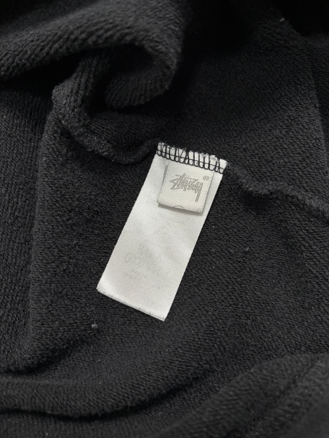 스투시 맨투맨 블랙 S 상품이미지7