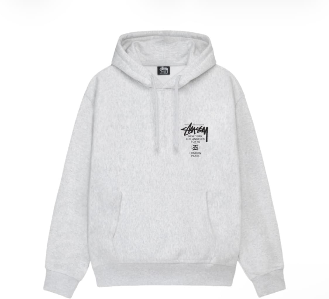 스투시 월드투어 후드티 XL 상품이미지2