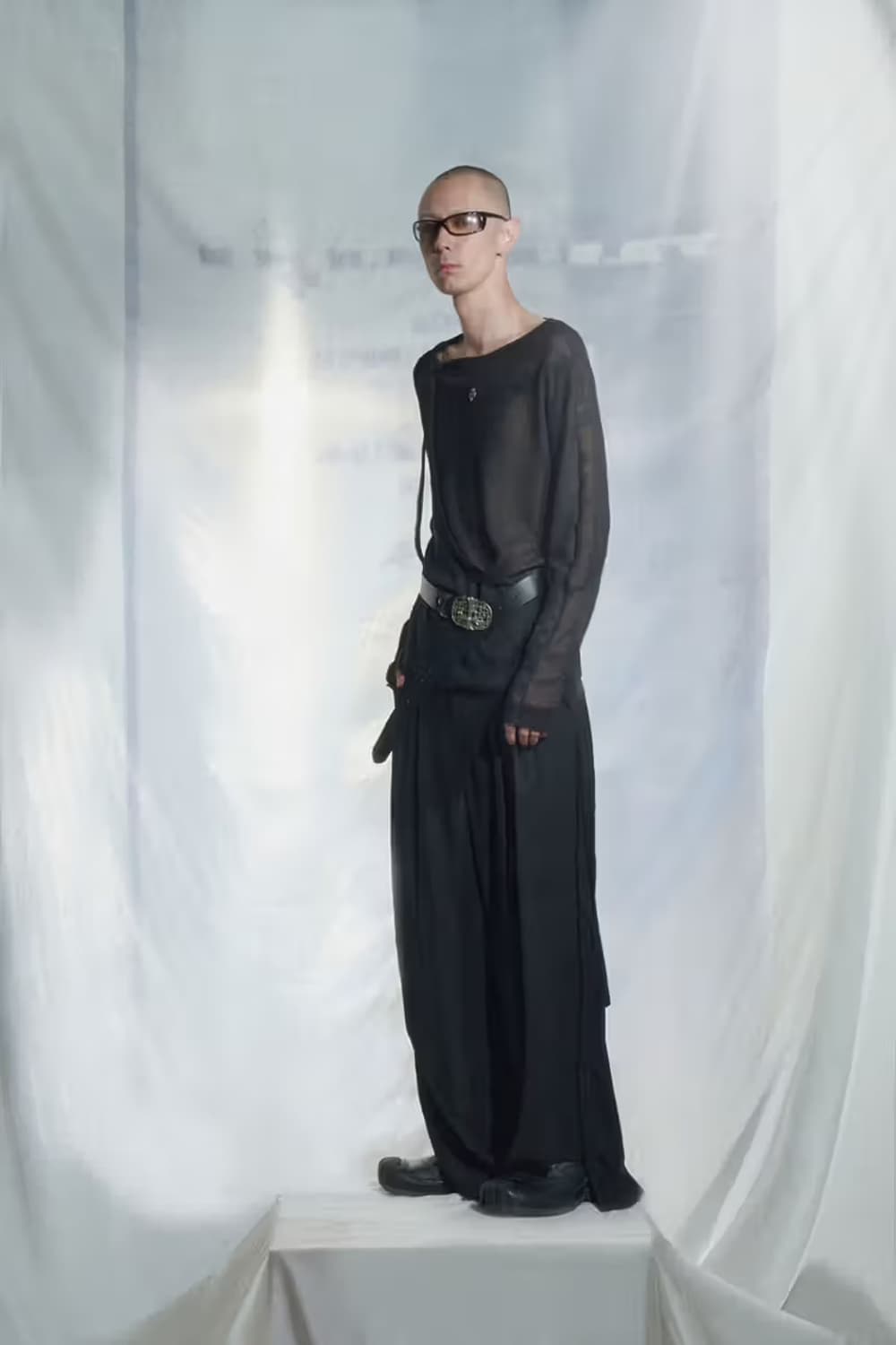 aesynctx TRIMMED KNIT TOP - L 상품이미지4