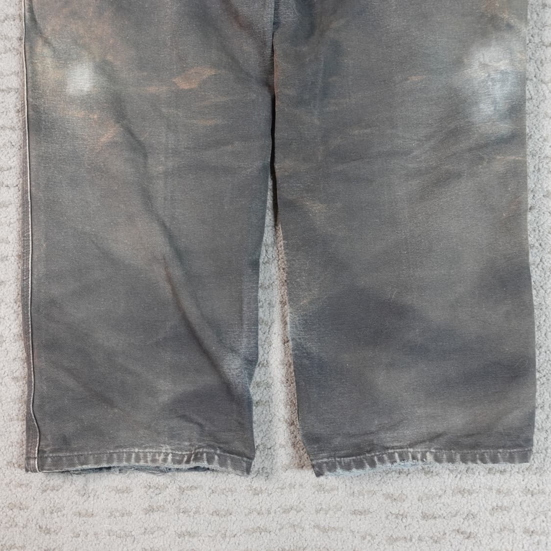 빈티지 칼하트 b11 싱글니 블랙페이딩 팬츠 36x30 상품이미지5
