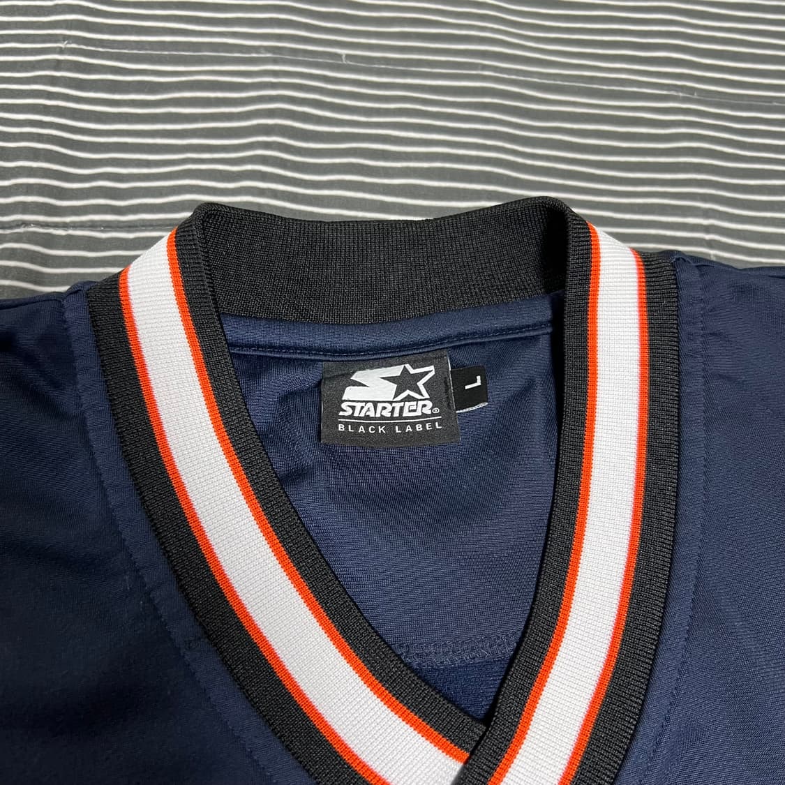 스타터 헤리티지 팀 저지 풀오버 - 네이비 L 상품이미지6