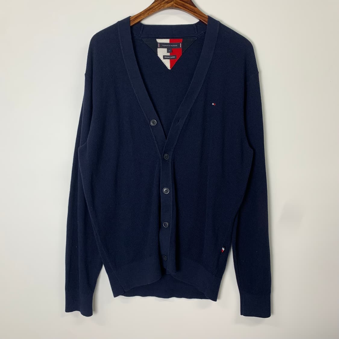 타미힐피거 네이비 니트 가디건 상품이미지2