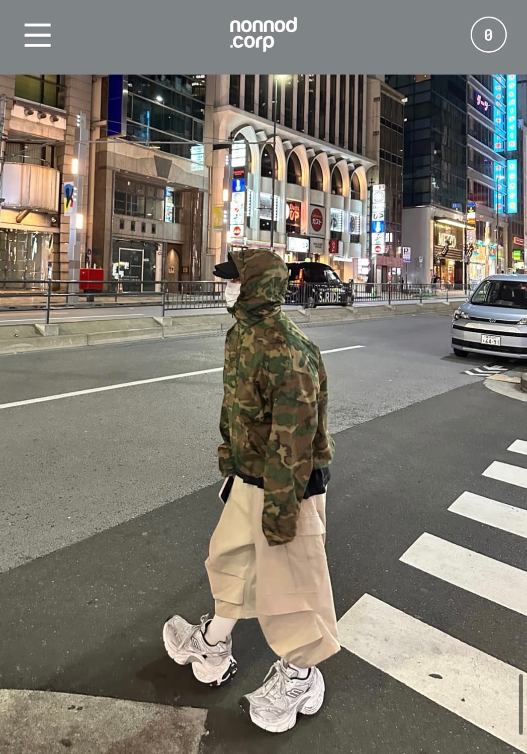 논노드 카고팬츠 상품이미지2