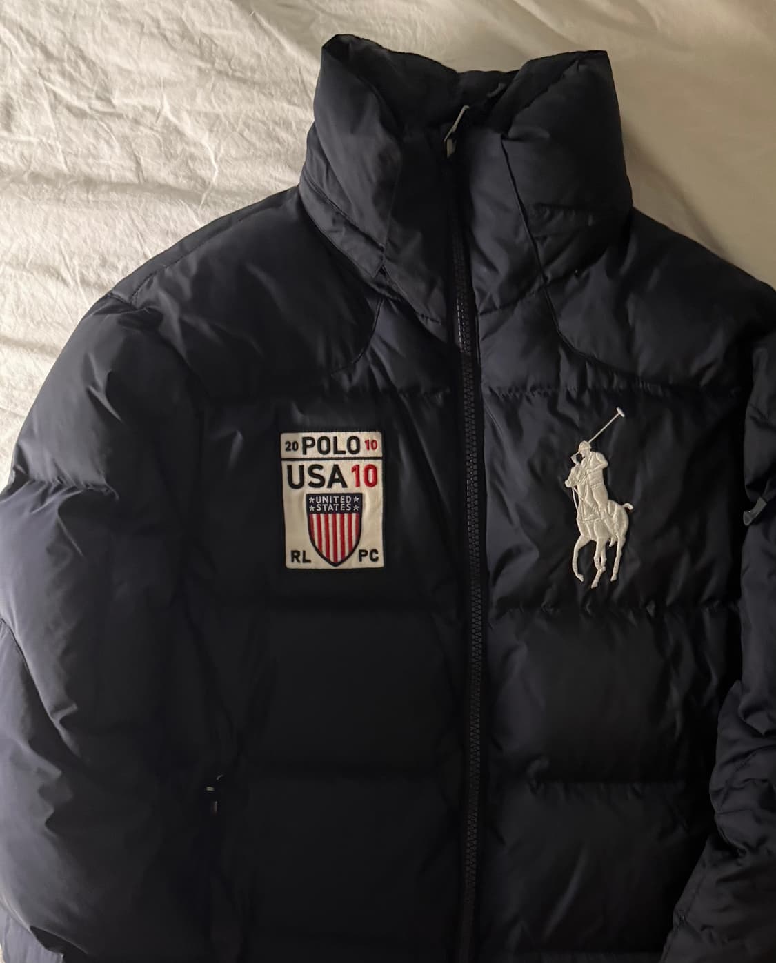 폴로 빅포니 성조기 패딩 상품이미지1