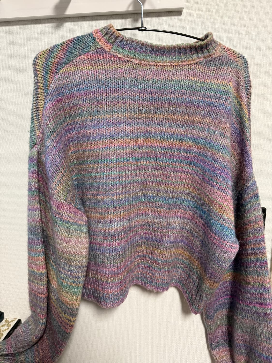 Urban outfitters uo spacedye 파스텔 레인보우 니트 상품이미지3