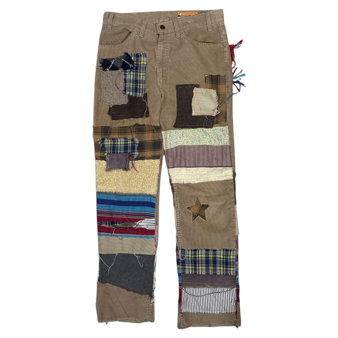 80s 리바이스 패치워크 커스텀 코듀로이 팬츠 바지 상품이미지1