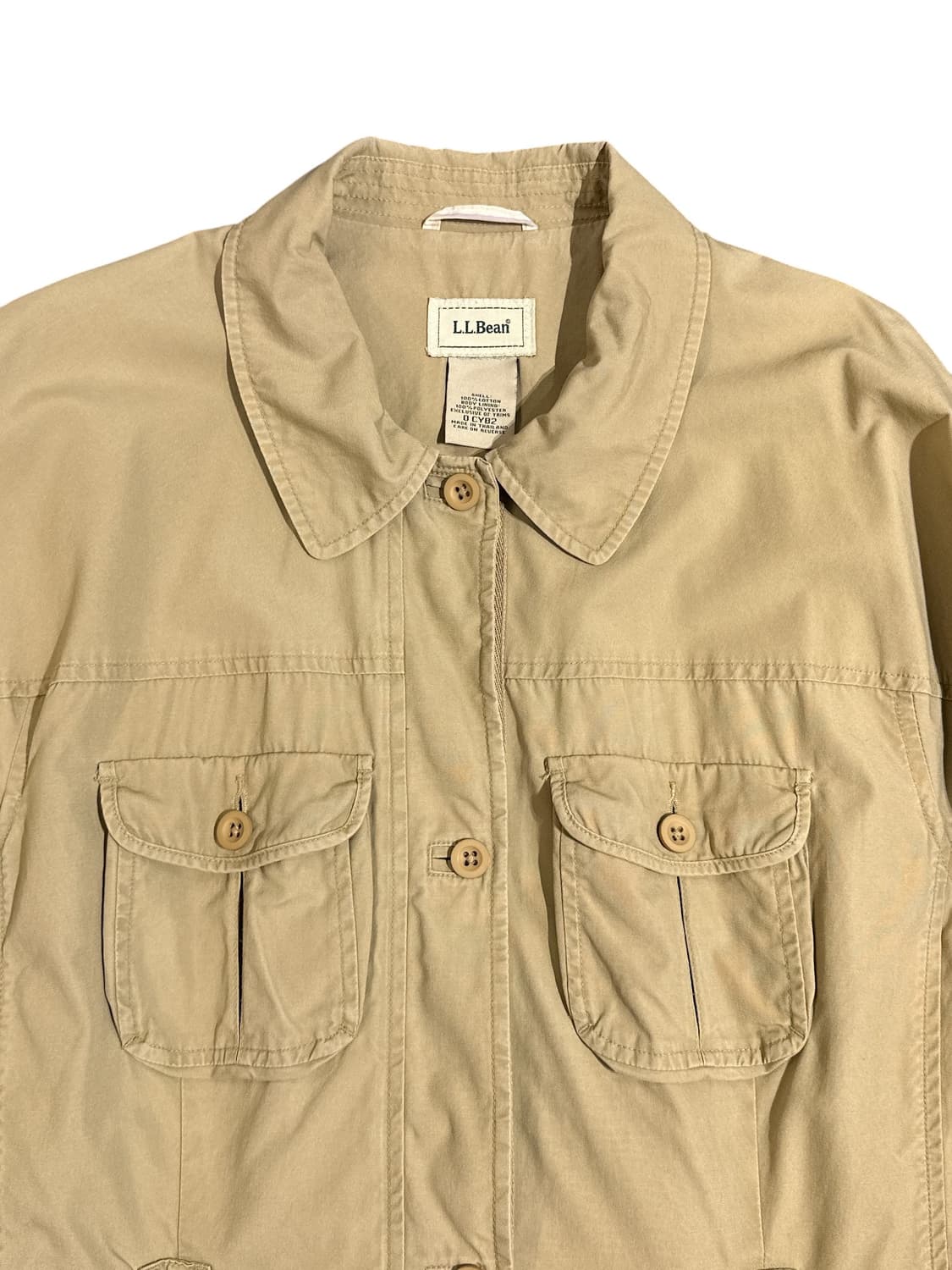 L.L.Bean Cotton Safari Field Jacket 00‘s 상품이미지3
