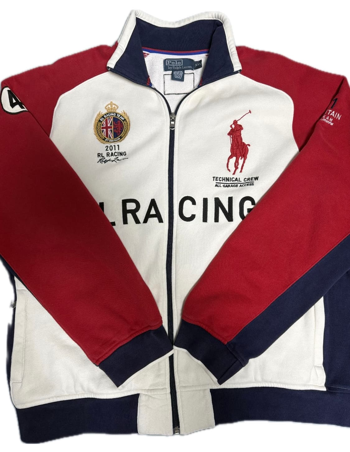 폴로 랄프 로렌 레이싱 트랙 집업 상품이미지3