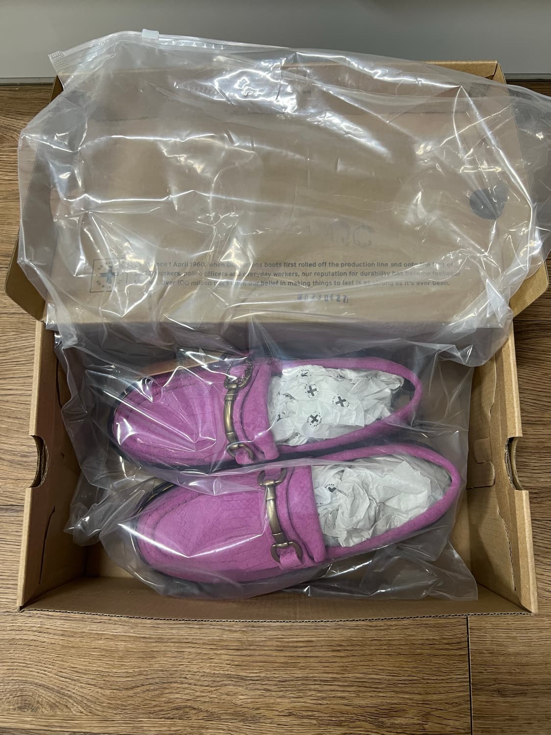 닥터마틴 Adrian 핑크 로퍼 5사이즈 새상품 상품이미지4