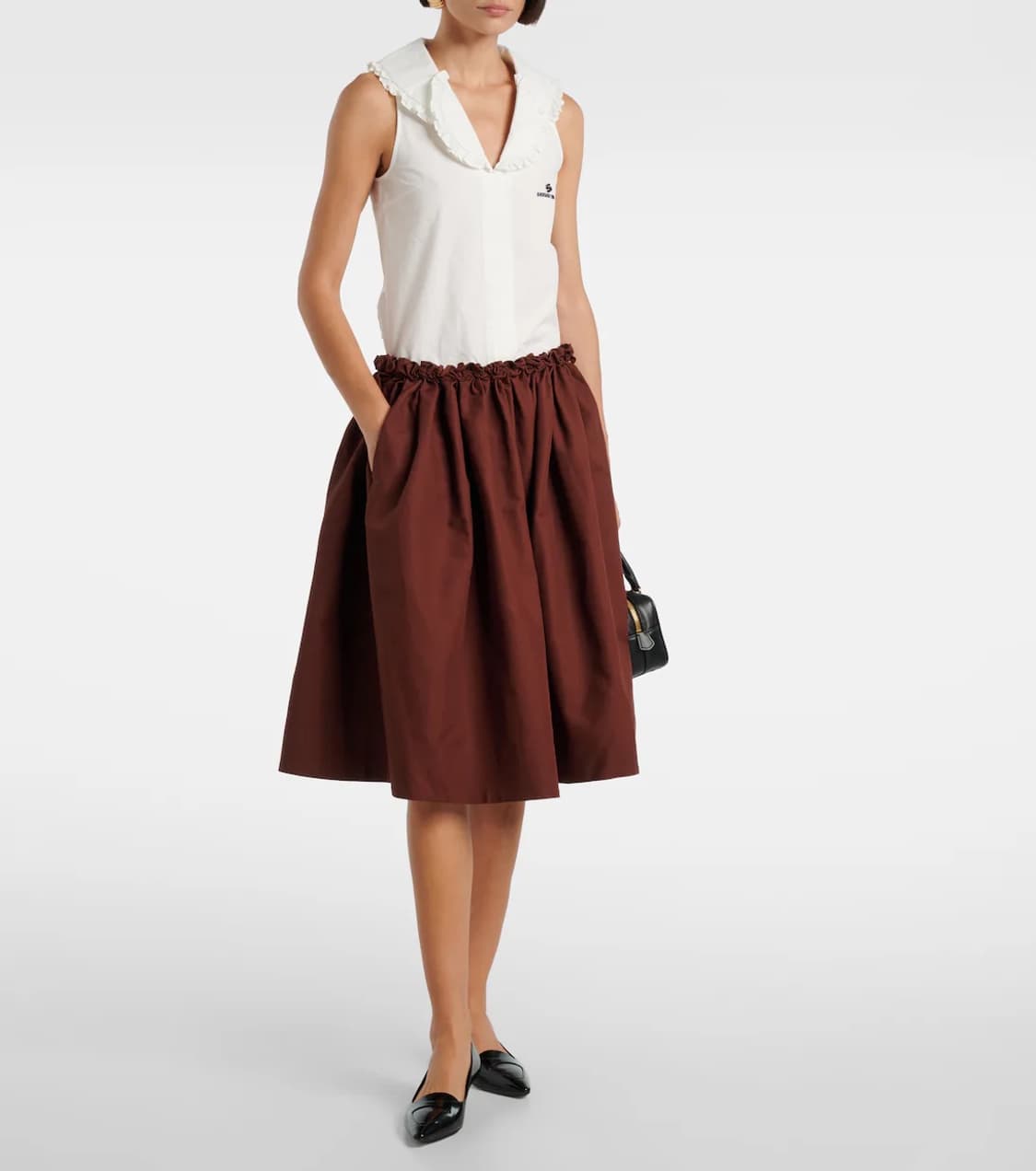 [8]슈슈통 Ruffled 코튼 탑 상품이미지2