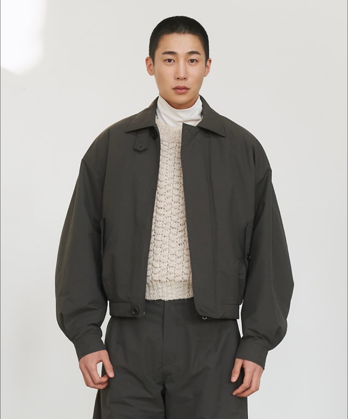 아모멘토 23FW 패디드 코튼 나일론 점퍼 m사이즈 상품이미지1
